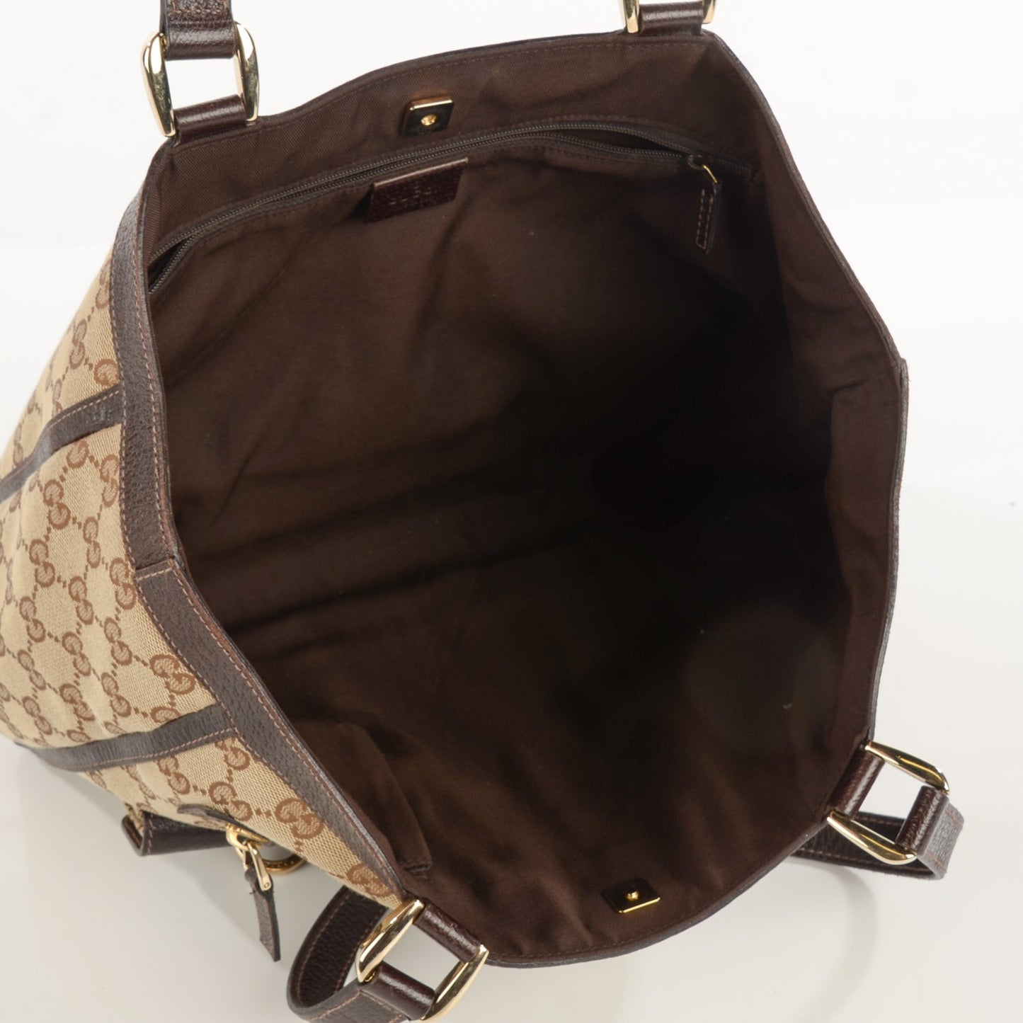 Monogram Abbey Tote Brown