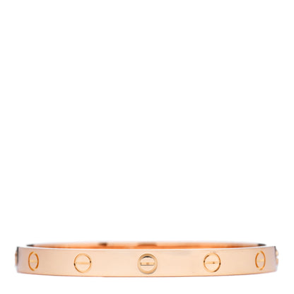 Cartier 18K Pink Gold LOVE Bracelet 17 1 of 7