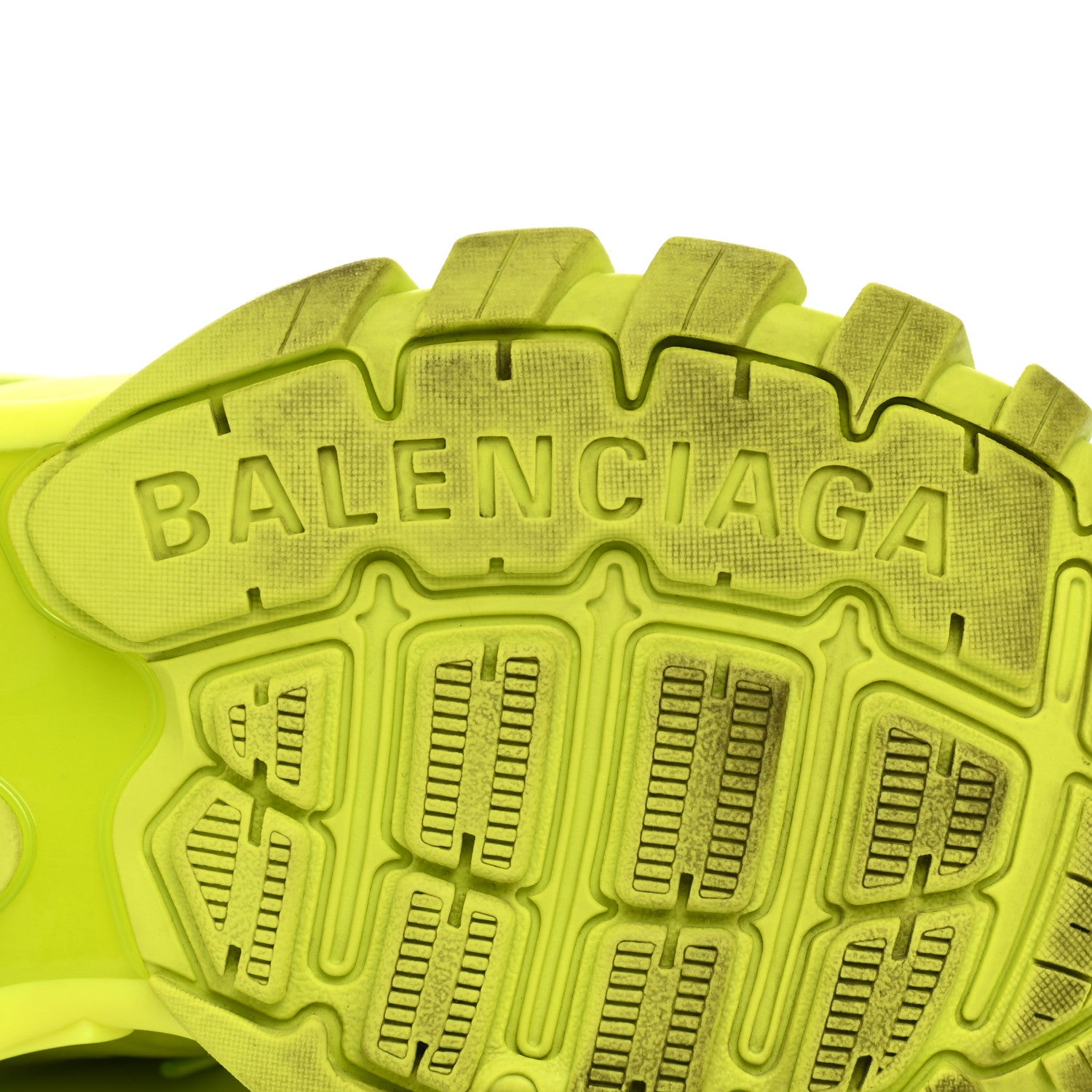 Balenciaga Mesh Nylon Womens Track Sneakers 36 Lime 6 of 12