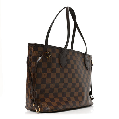 Louis Vuitton Damier Ebene Neverfull PM 3 of 9