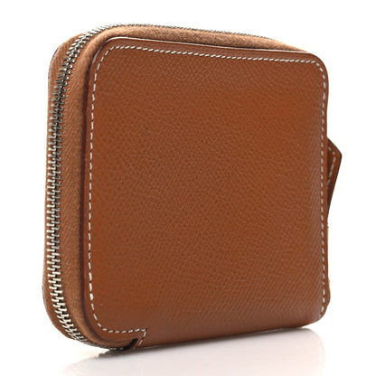 Hermes Epsom Azap Mini Wallet Gold 3 of 8