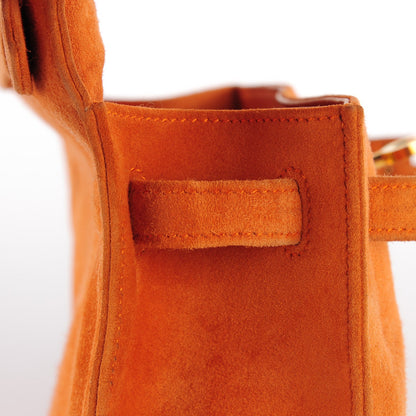 Hermes Veau Doblis Kelly Pochette Orange 11 of 16
