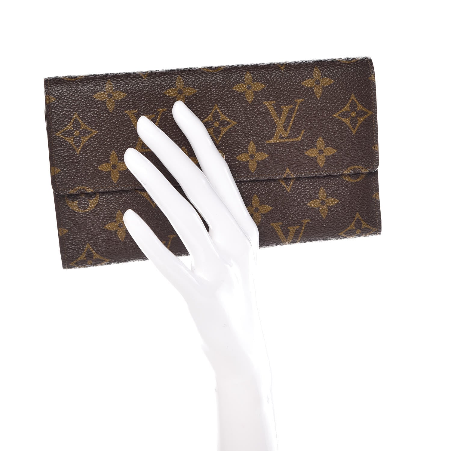 Louis Vuitton Monogram Porte Tresor International Wallet 2 of 15