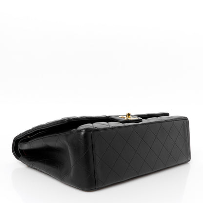 Chanel Lambskin Quilted Maxi Double Flap Black 4 of 10