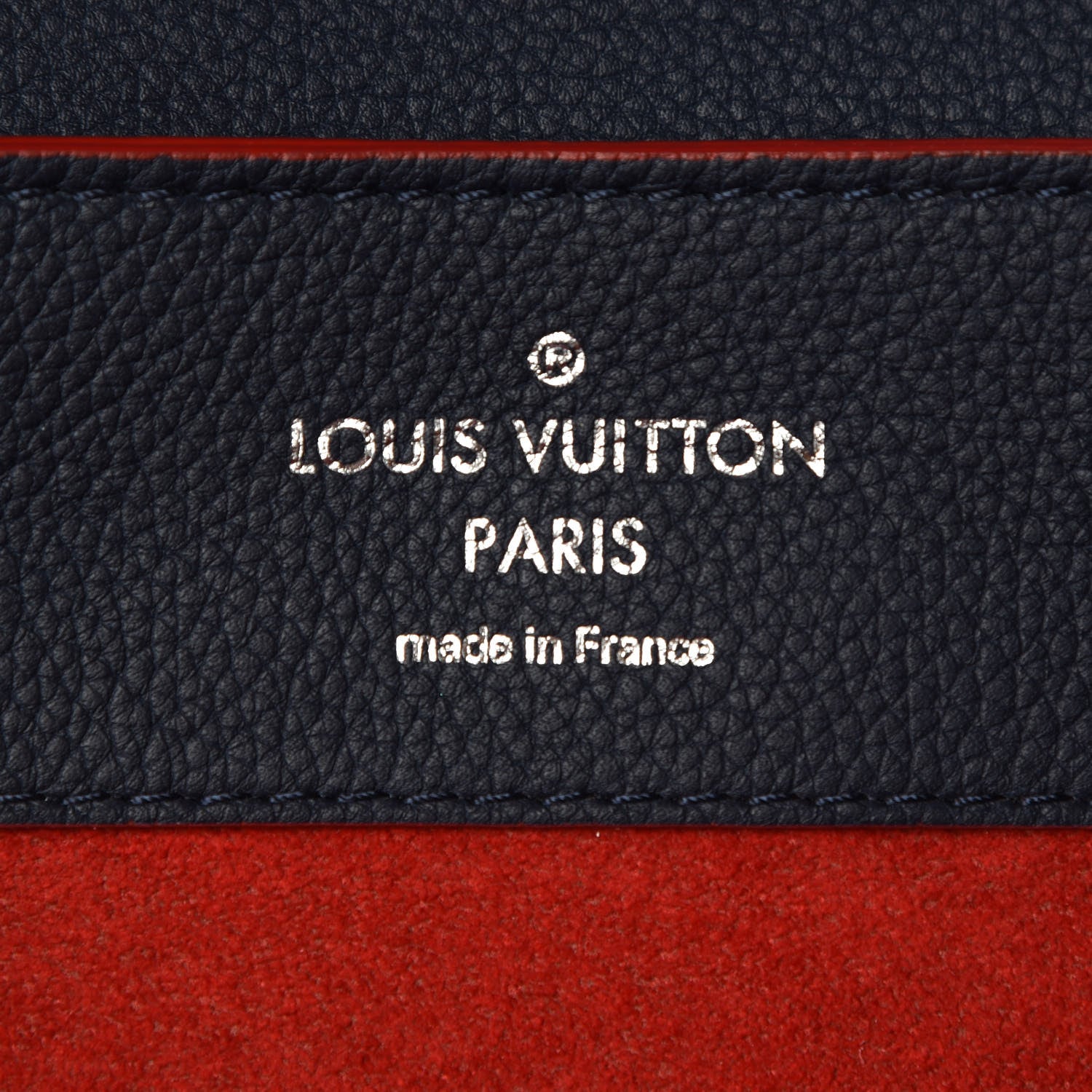 Louis Vuitton Soft Calfskin Lockme Backpack Marine Rouge 6 of 8