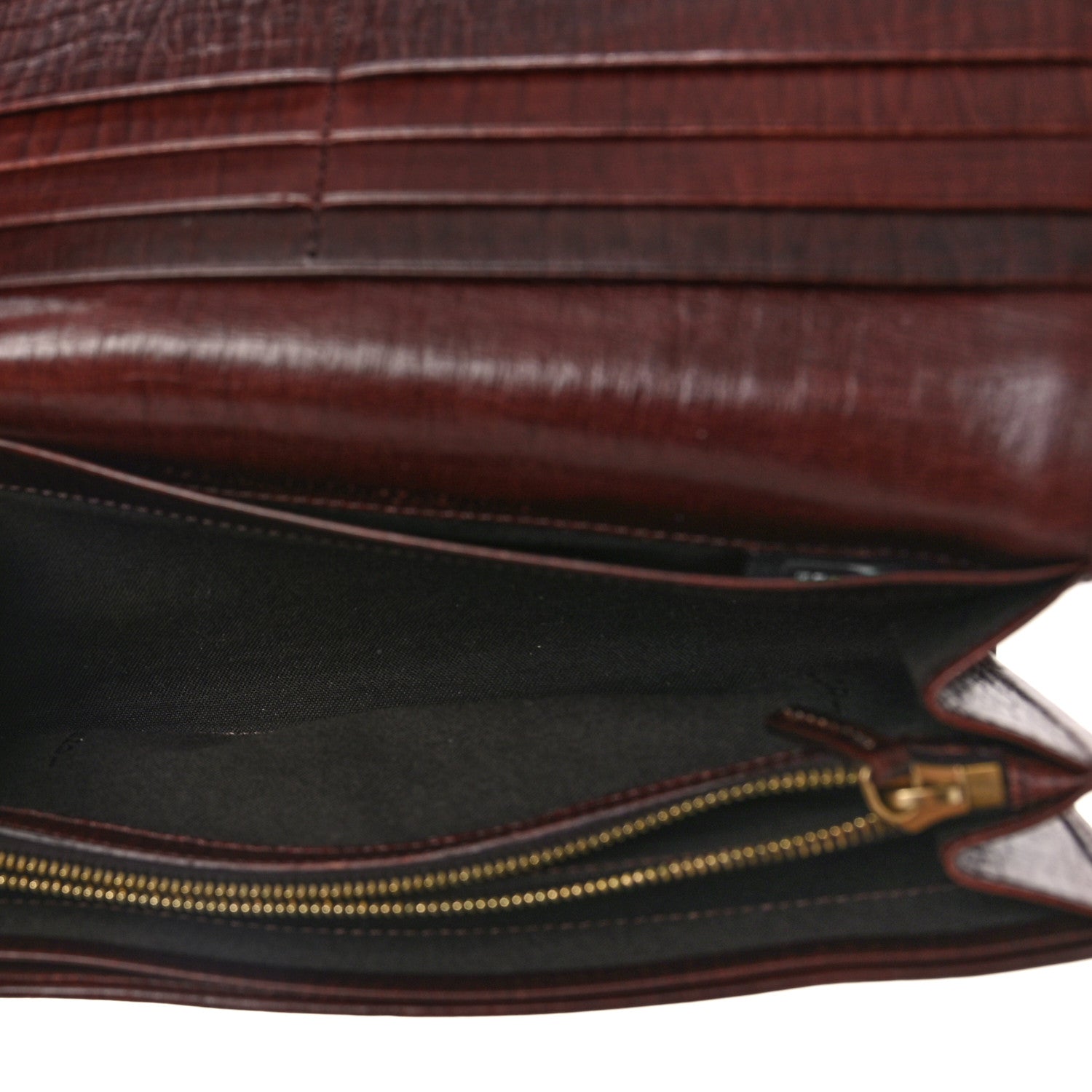 Fendi Zucchino Continental Wallet Brown 5 of 10