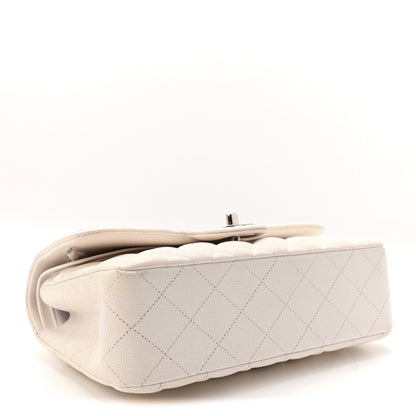 Chanel Caviar Quilted Small Double Flap White 4 of 10
