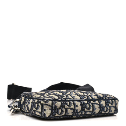 Christian Dior Oblique Calfskin Small Kids' Multifunctional Bag Beige Black 4 of 10