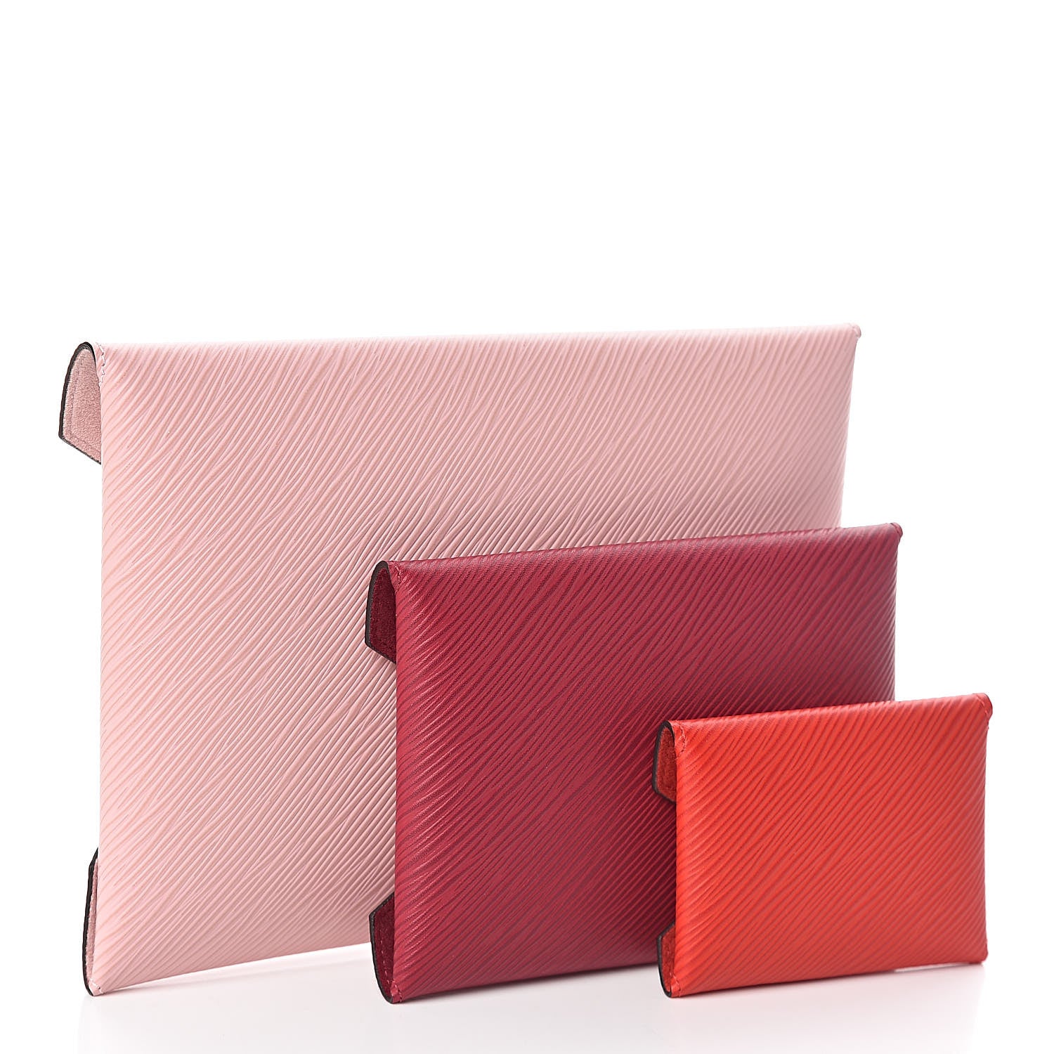 Louis Vuitton Epi Kirigami Pochette Set Rose Ballerine Fuchsia Coquelicot 3 of 7