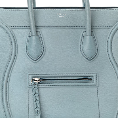 Celine Supple Calfskin Medium Phantom Luggage Slate Blue 8 of 18