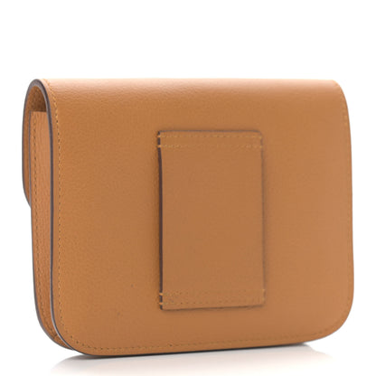 Hermes Evercolor Constance Slim Wallet Caramel 4 of 9