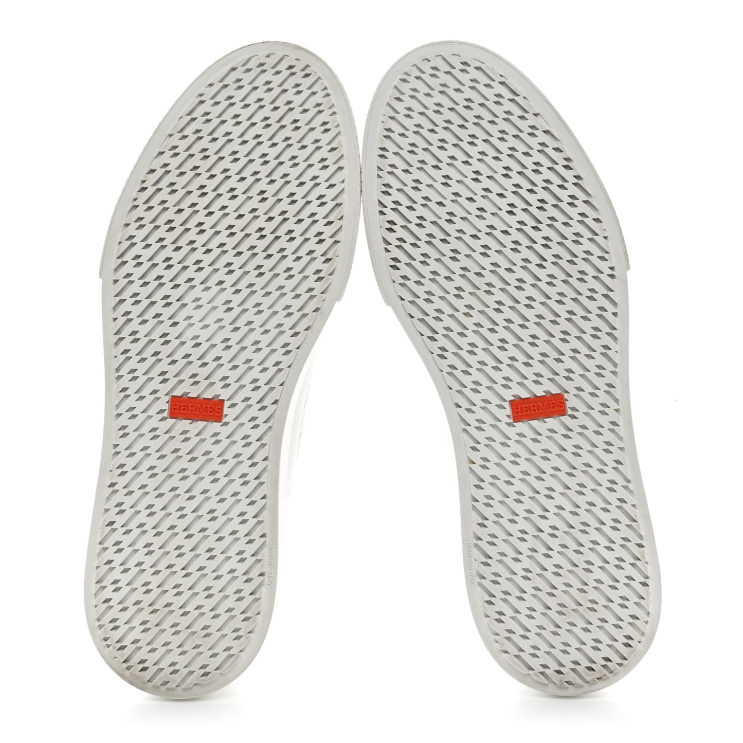 Calfskin Deep Sneakers 43 White Multicolor