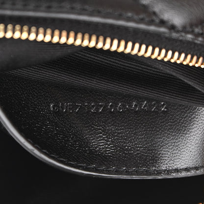 Saint Laurent Lambskin Monogram Small Sade Tube Bag Black 7 of 10