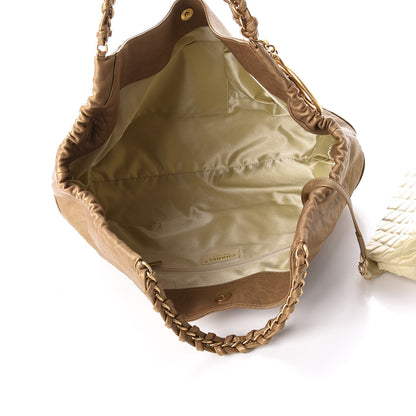 Chanel Metallic Calfskin Baby Coco Cabas Gold 6 of 11