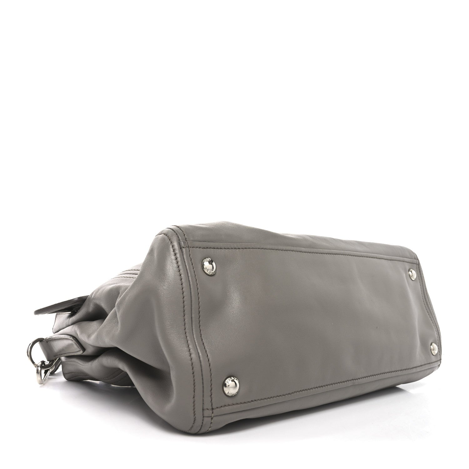 Prada Soft Calf Double Zip Shoulder Bag Argilla 4 of 9