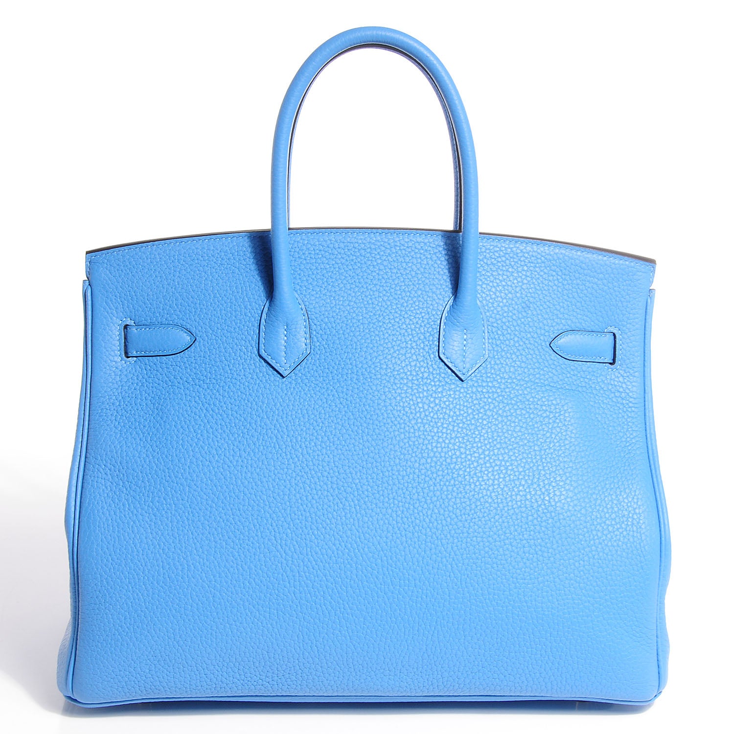 Hermes Taurillon Clemence Birkin 35 Bleu Paradis 21 of 26