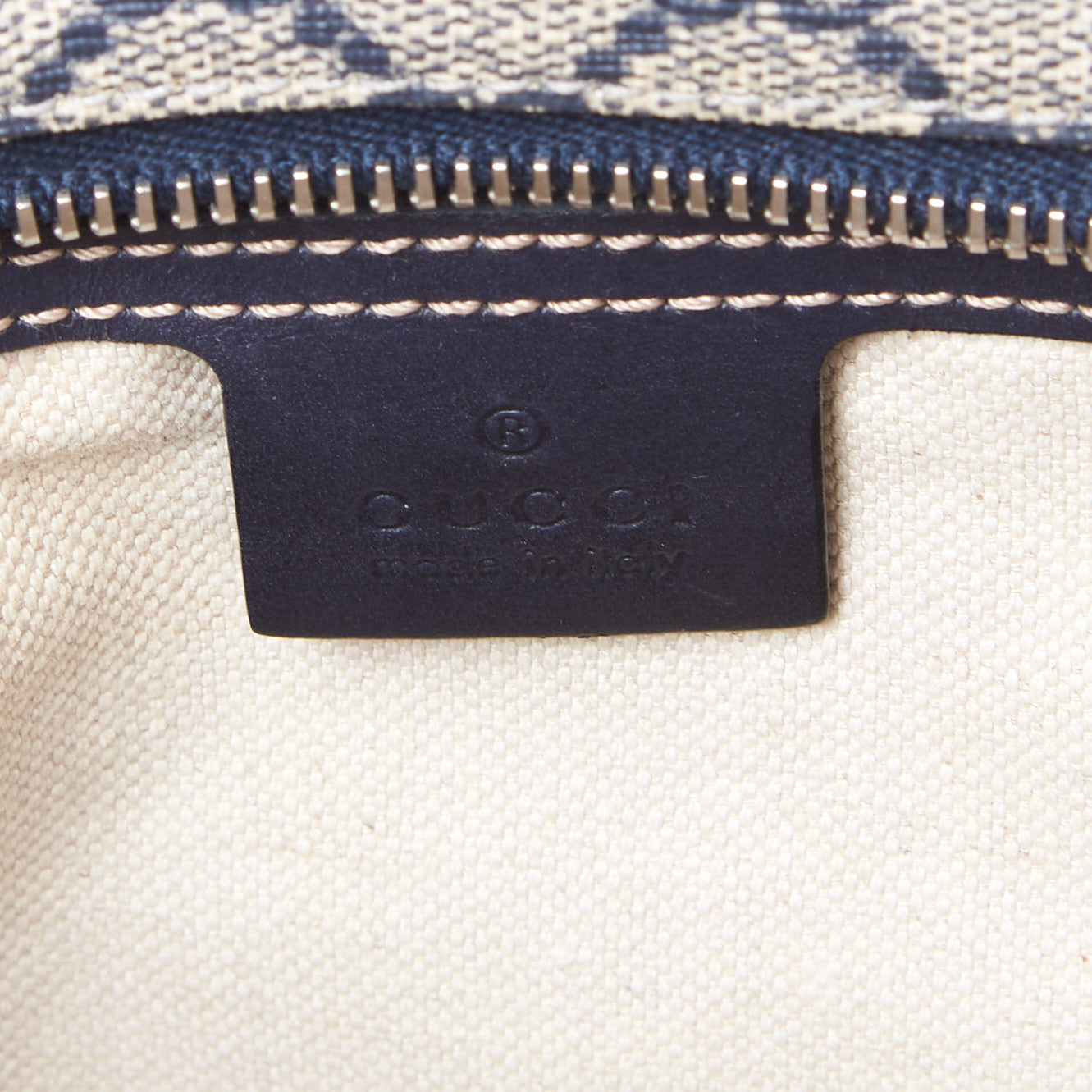 Gucci GG Supreme Monogram Small Joy Tote Navy 7 of 8