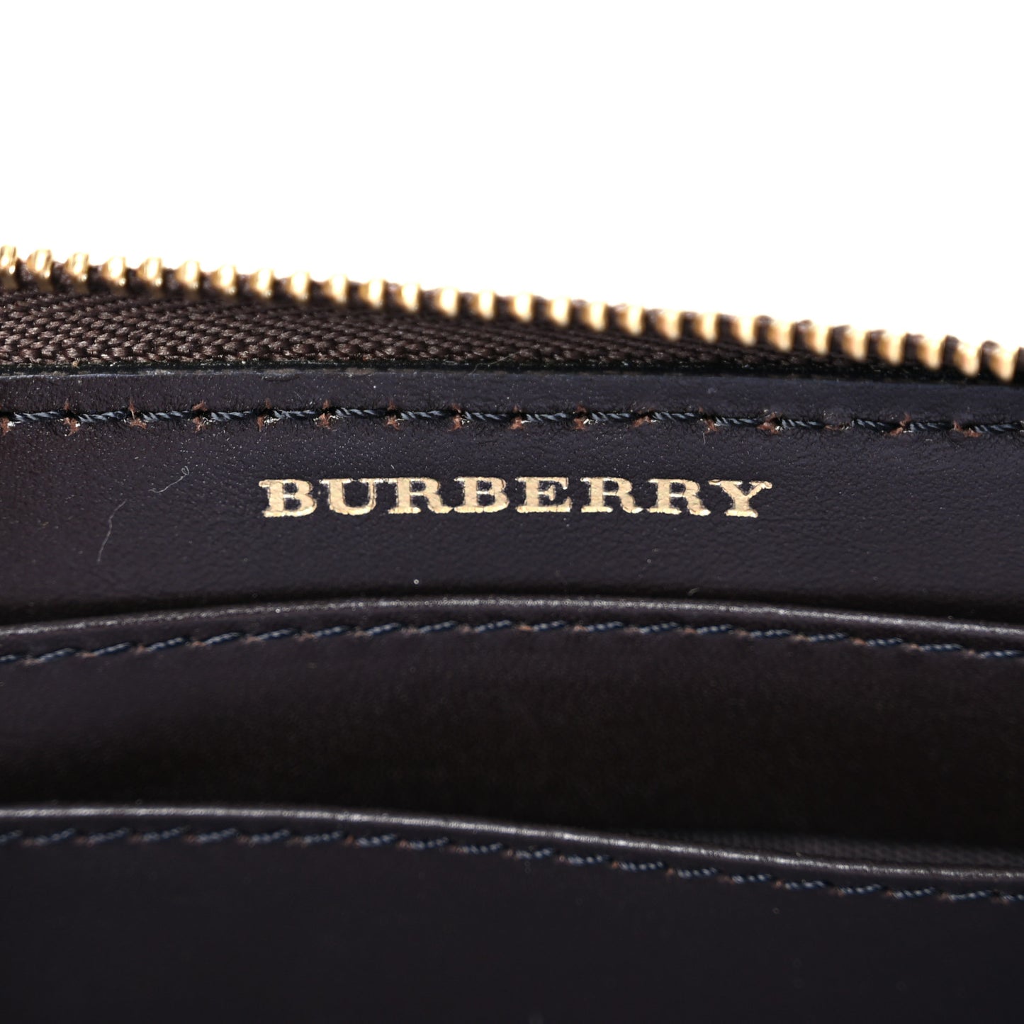 Nova Check Zippy Compact Wallet Black