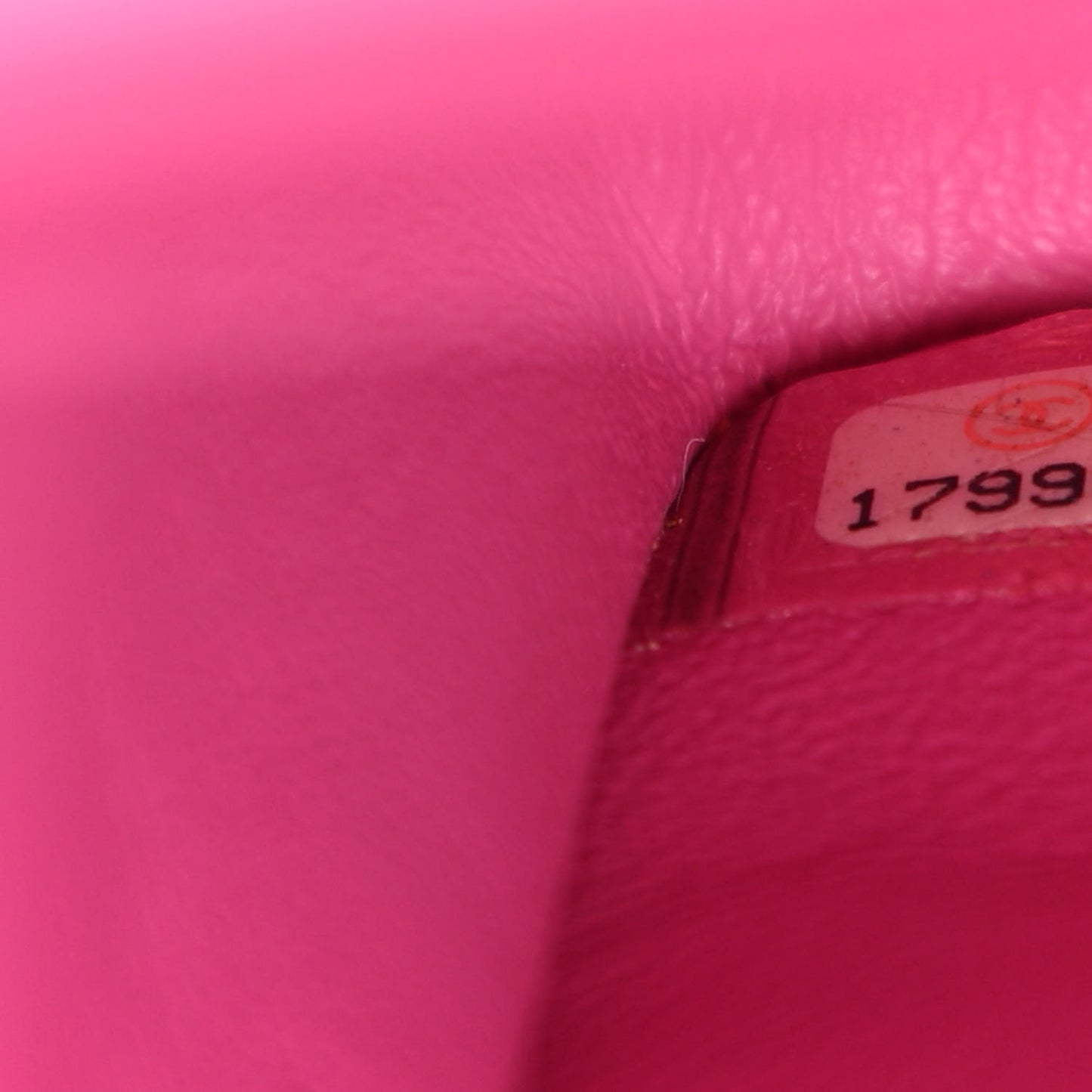 Iridescent Caviar Quilted Jumbo Double Flap Pink