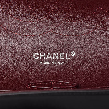 Chanel Lambskin Quilted Jumbo Double Flap Black 6 of 9