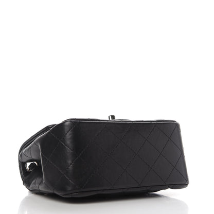 Chanel Lambskin Quilted Mini Square Flap Black 4 of 11