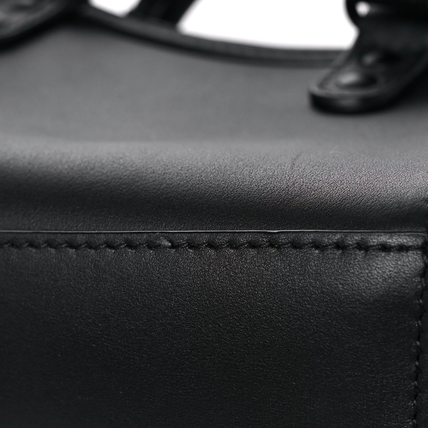 Smooth Calfskin Neo Classic Black Hardware Nano City Crossbody Black