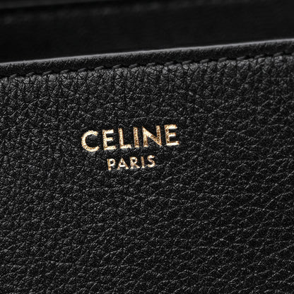 Celine Supple Calfskin Teen Victoire Black 7 of 12