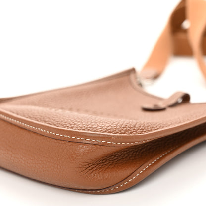 Hermes Taurillon Clemence Evelyne TPM Gold 10 of 12