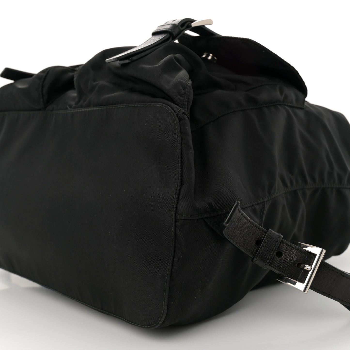 Nylon Vela Medium Backpack Black
