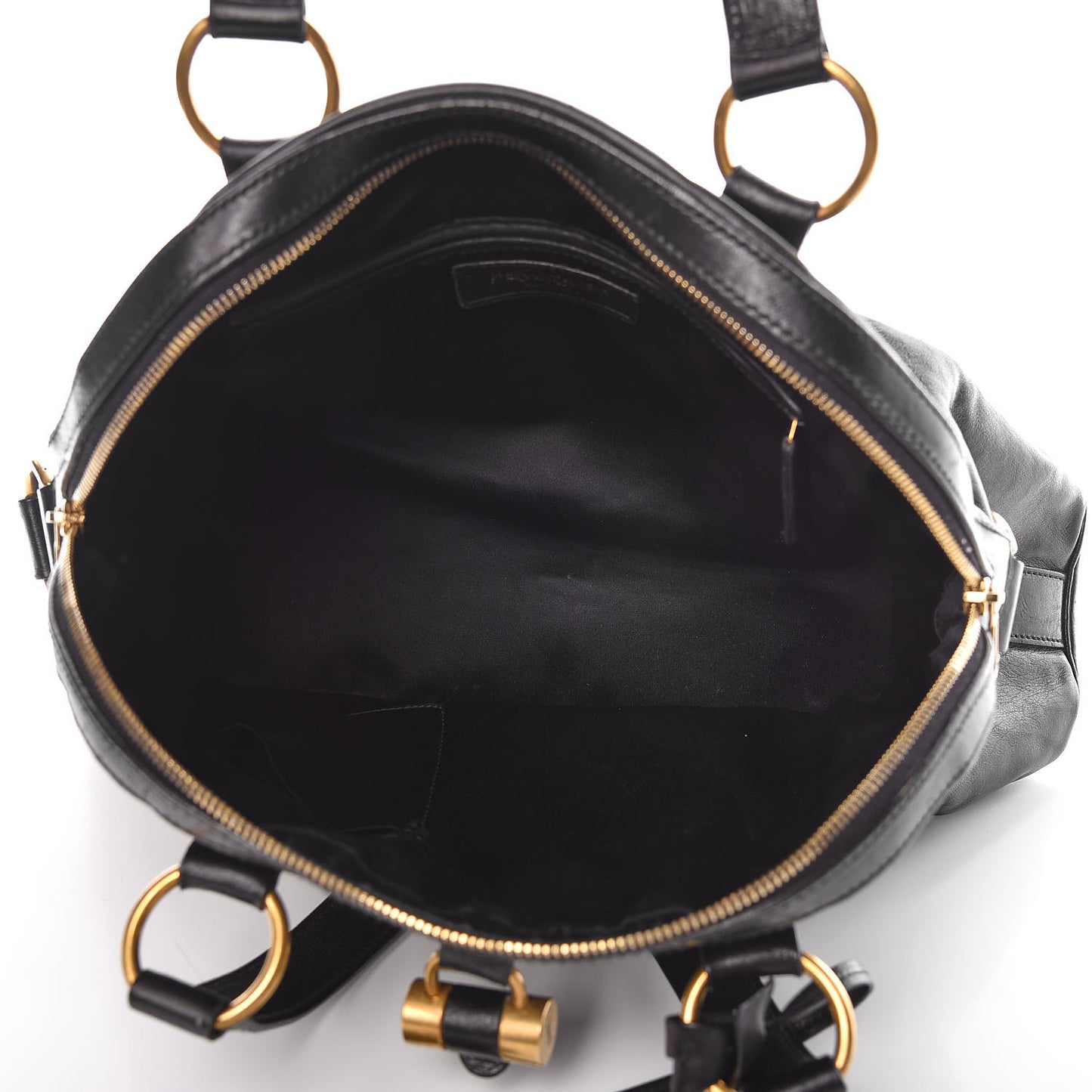 Calfskin Large Muse Black