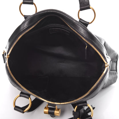 Saint Laurent Calfskin Large Muse Black 9 of 18