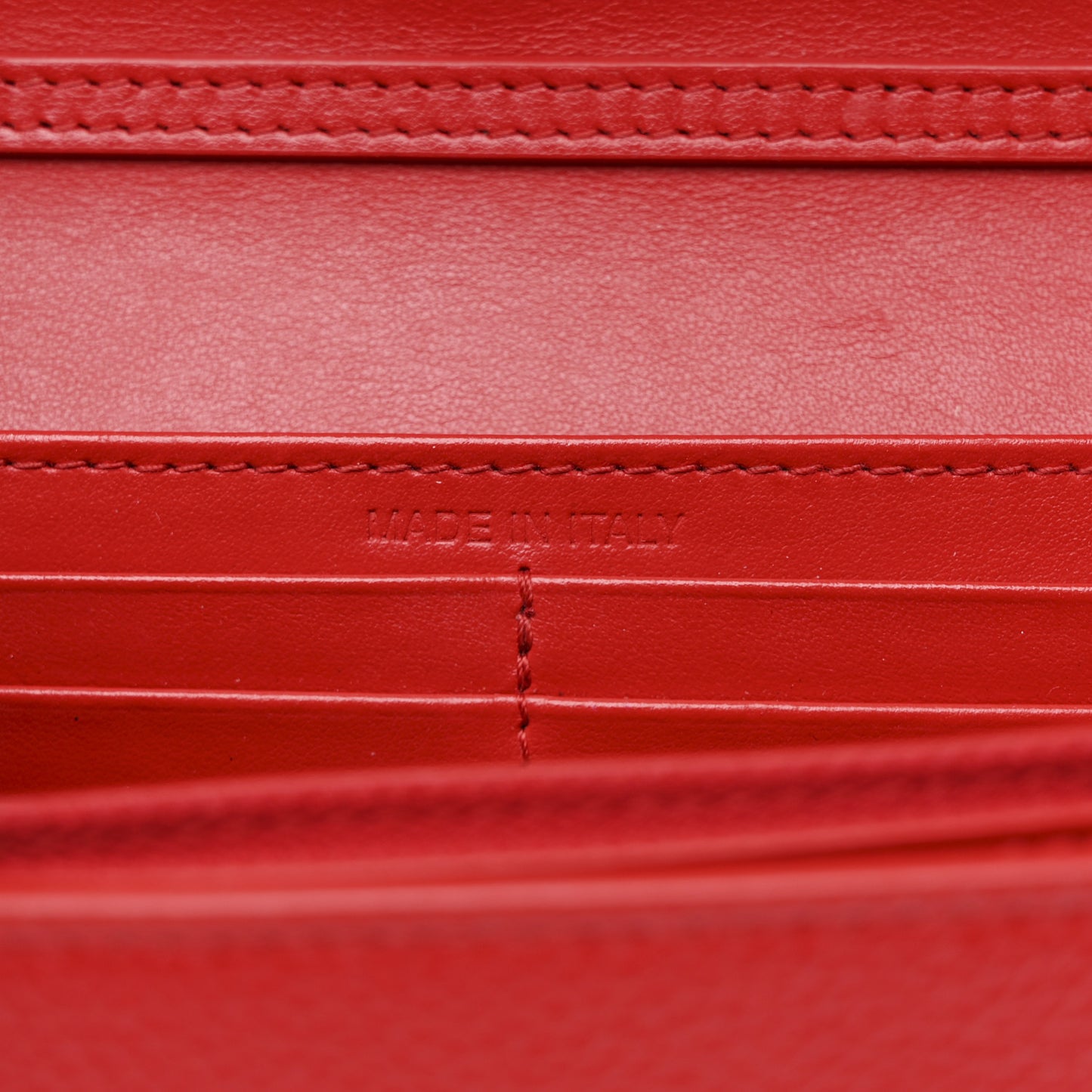 Calfskin Spikes Loubinthesky Paloma Clutch Red
