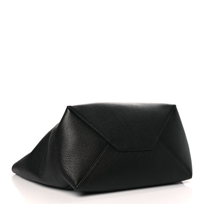 Celine Soft Grained Calfskin Small Belt Cabas Phantom Black 4 of 9