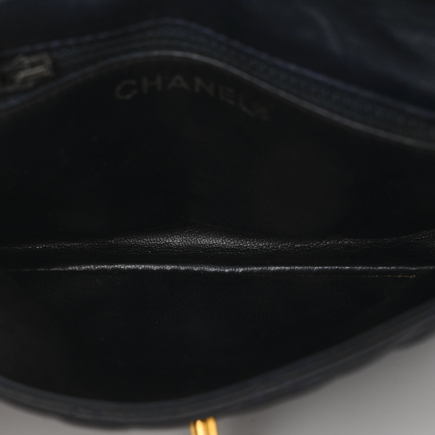 Chanel Lambskin Quilted Flap Waist Belt Bag 70 28 Blue 5 of 11