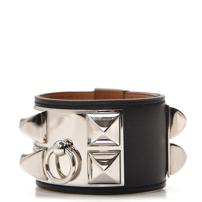 Hermes Chamonix Collier de Chien CDC Bracelet S Black 1 of 7
