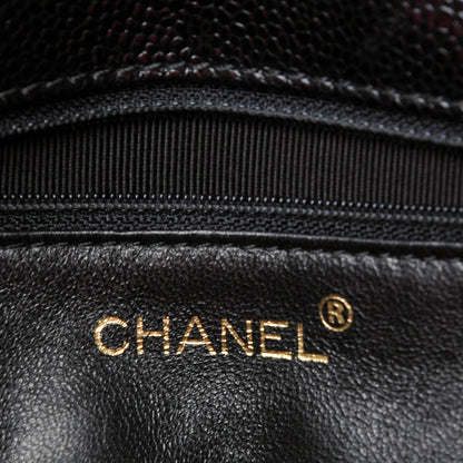 Chanel Caviar Quilted Medium Single Flap Black 6 of 8