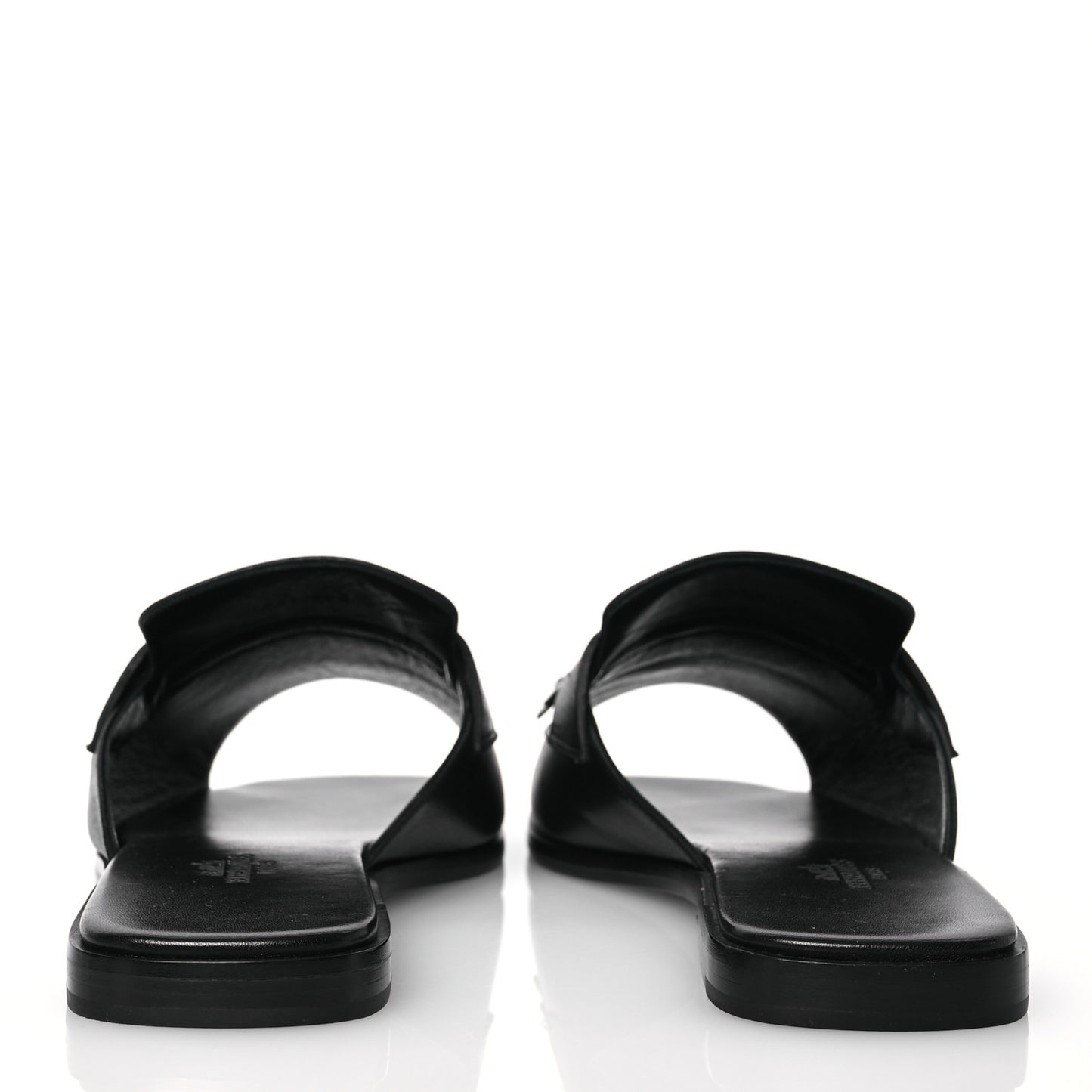 Goatskin Auteuil Sandals 37 Black