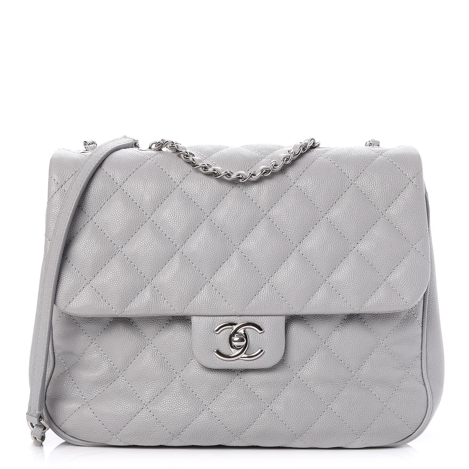 Chanel Caviar Quilted Large Urban Companion Flap Grey 1 of 7