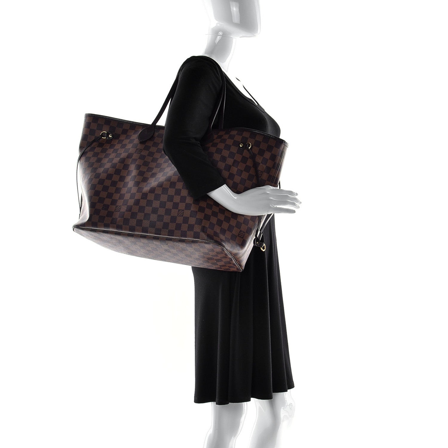Louis Vuitton Damier Ebene Neo Neverfull GM 2 of 13