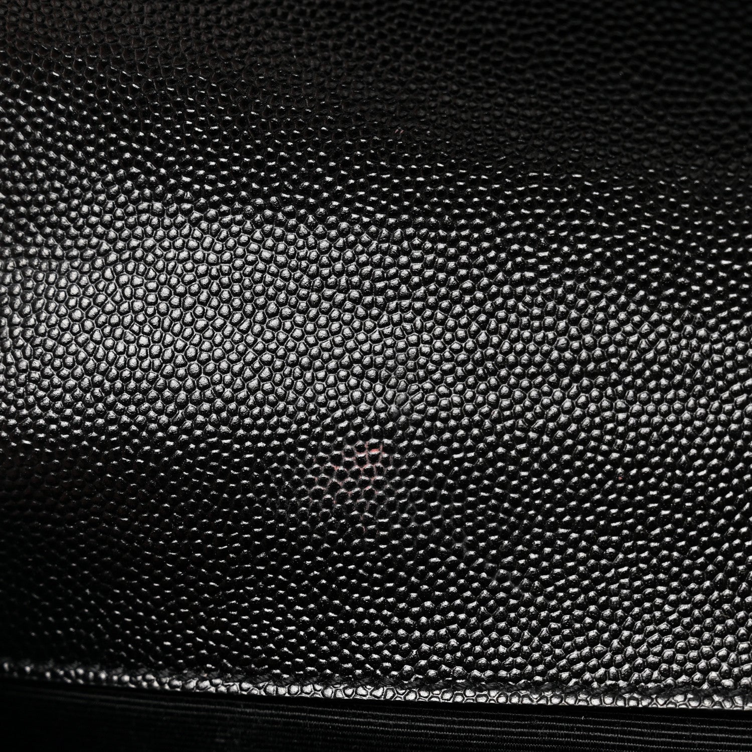 Saint Laurent Grain De Poudre Monogram Cassandre Clutch Black 8 of 10