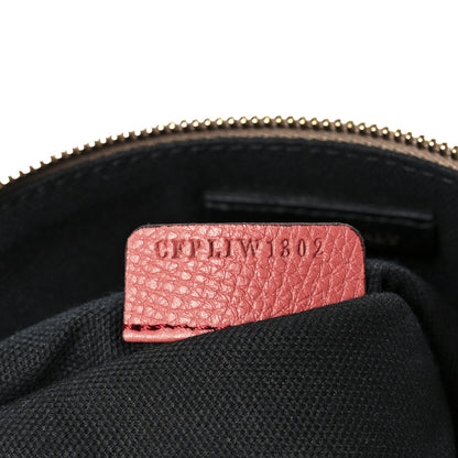 Burberry Grainy Calfskin Medium Honeybrook Tote Pink 8 of 13