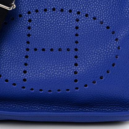 Hermes Amazone Evelyne III PM Bleu Electrique Black 9 of 11