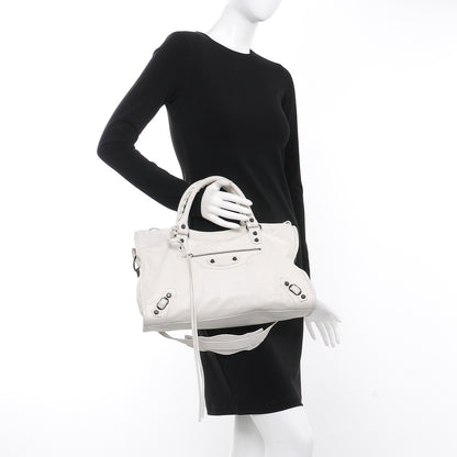 Balenciaga Agneau Classic Hardware City White Light 3 of 8