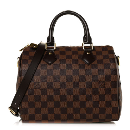 Louis Vuitton Damier Ebene Speedy Bandouliere 25 2 of 13