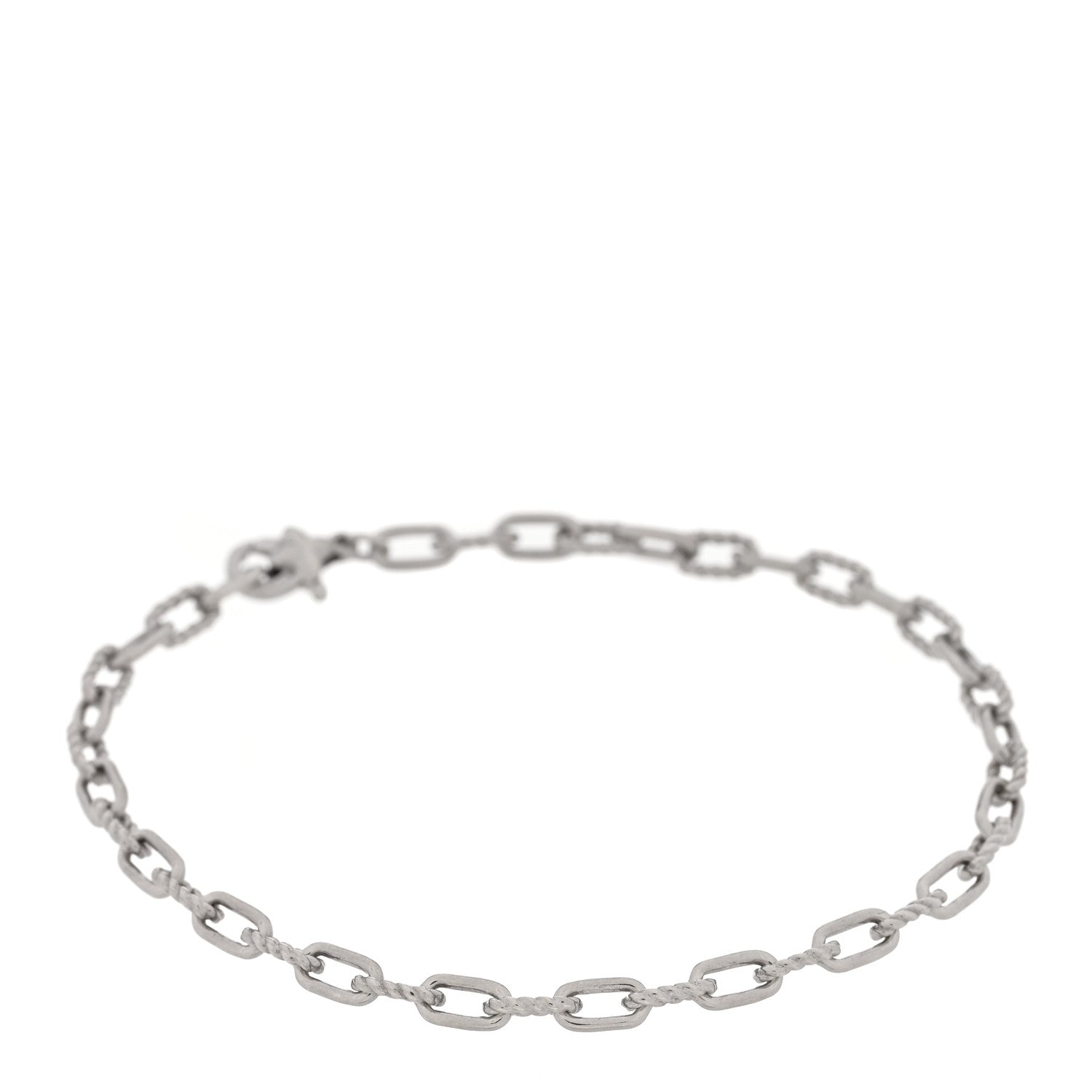 David Yurman Sterling Silver 3mm Madison Chain Bracelet 1 of 3