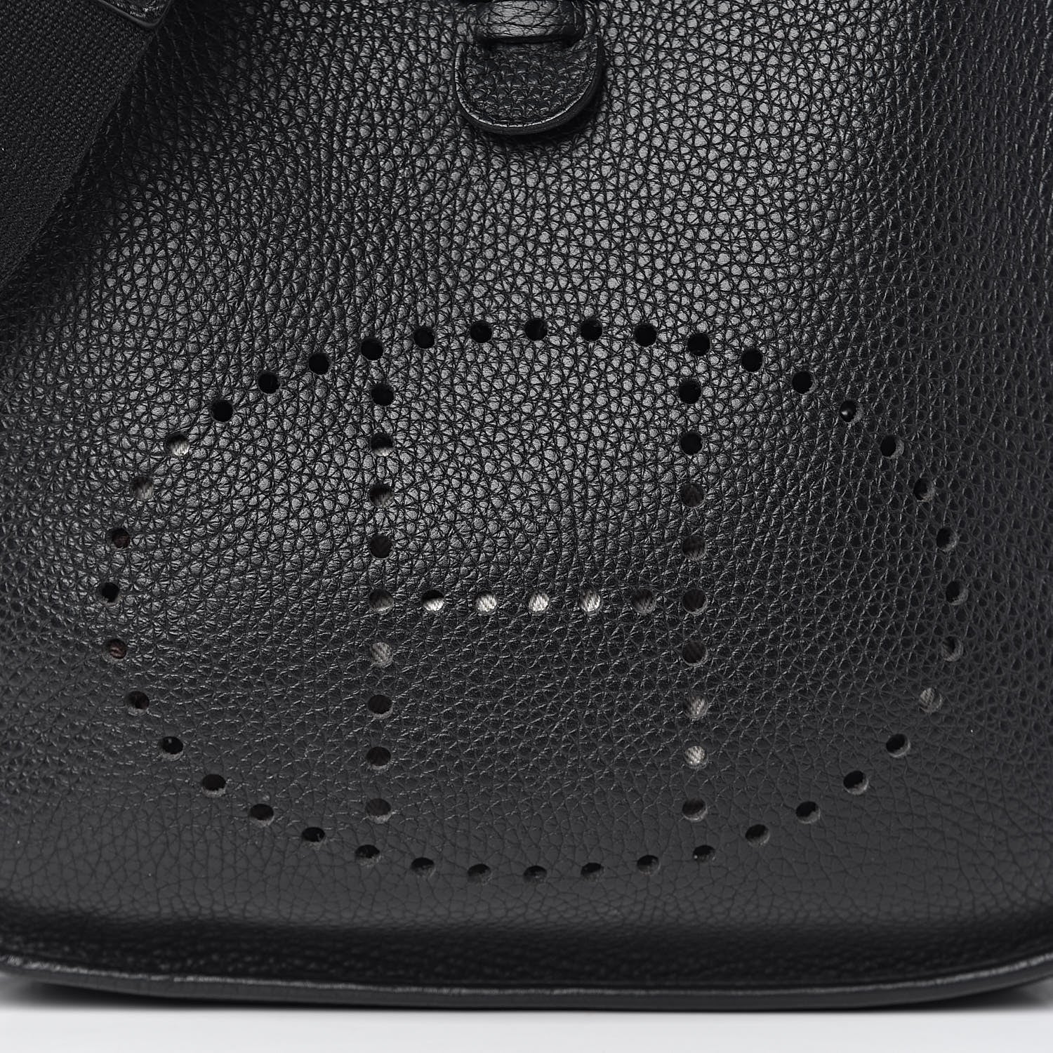 Hermes Taurillon Clemence Evelyne III PM Black 8 of 11