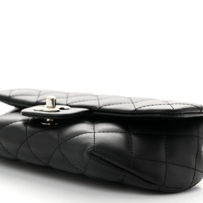 Chanel Calfskin Quilted CC Uniform Flap Belt Bag Black 11 of 12