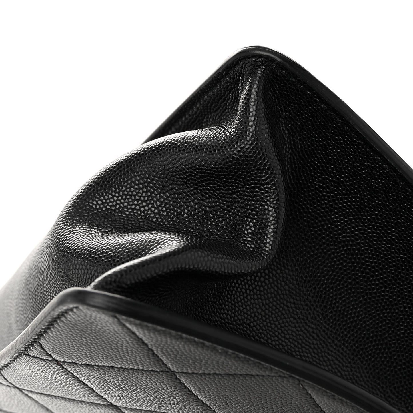 Caviar Quilted My Everything Large Shopping Tote Black