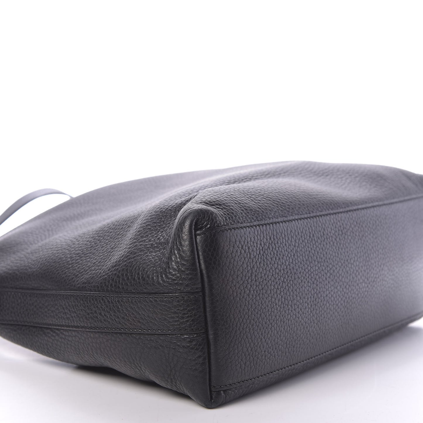 Pebbled Calfskin Small Miss GG Hobo Black