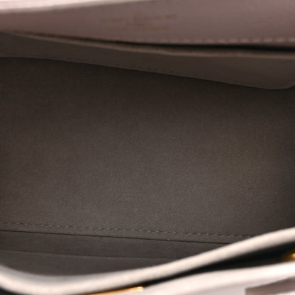 Louis Vuitton Soft Calfskin Mini Lockme Ever Quartz Greige 5 of 9